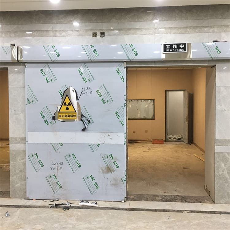 淮安双扇电动防护铅门